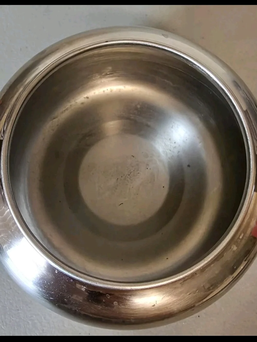 Stainless Steel Silver Teapot with Black Handle